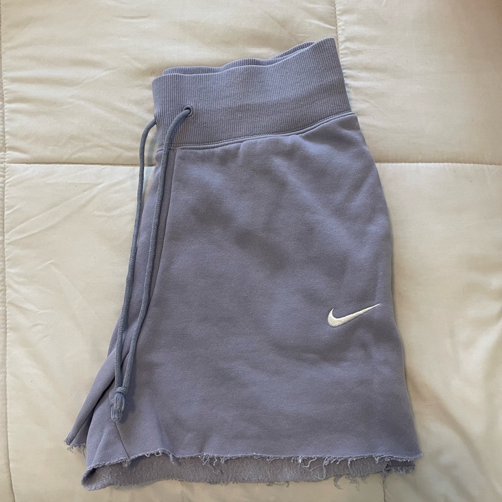 Nike Violet Sweat Shorts